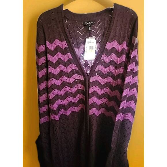 Jessica Simpson Cardigan Sweater Coat Medium Nwt A122 Excellent Nice Comfy - Picture 1 of 5